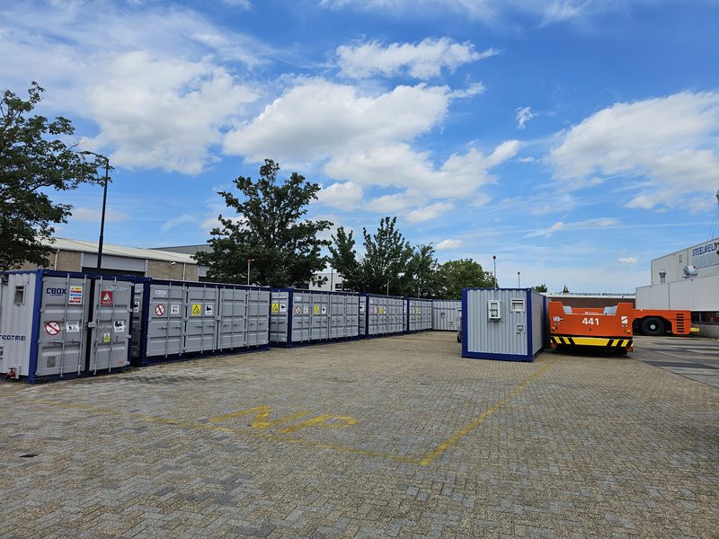 Lithium Safety Solutions container door Tangenta